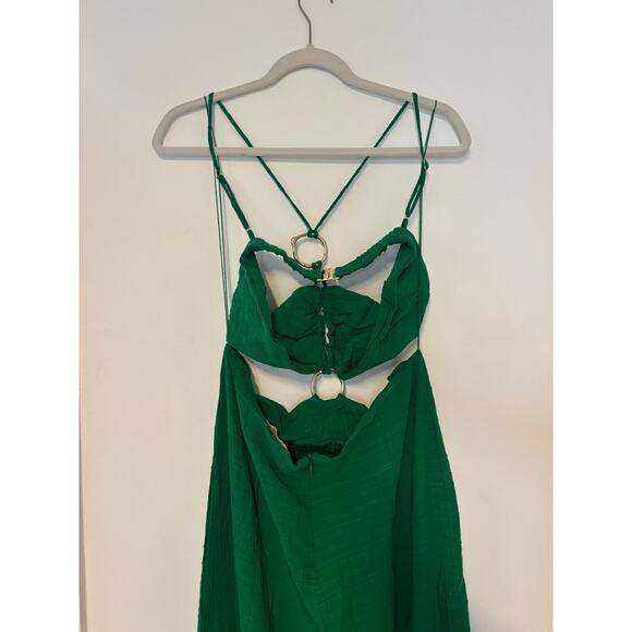 NWT Rumer Amoura Jumpsuit In Green Size XL - Picture 6 of 10